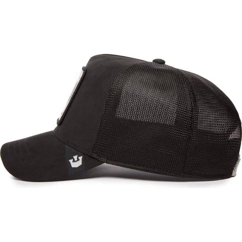 cepice-zaoblena-cerna-snapback-cock-the-suede-rooster-blacked-out-the-farm-goorin-bros