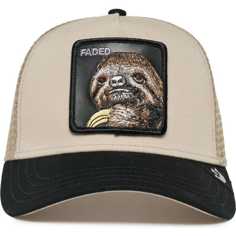 cepice-zaoblena-bezova-snapback-the-faded-sloth-eco-brutalism-the-farm-goorin-bros cepice-zaoblena-bezova-snapback-the-faded-sloth-eco-brutalism-the-farm-goorin-bros