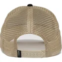 beige-und-schwarze-trucker-kappe-fauler-the-faded-sloth-eco-brutalism-the-farm-von-goorin-bros