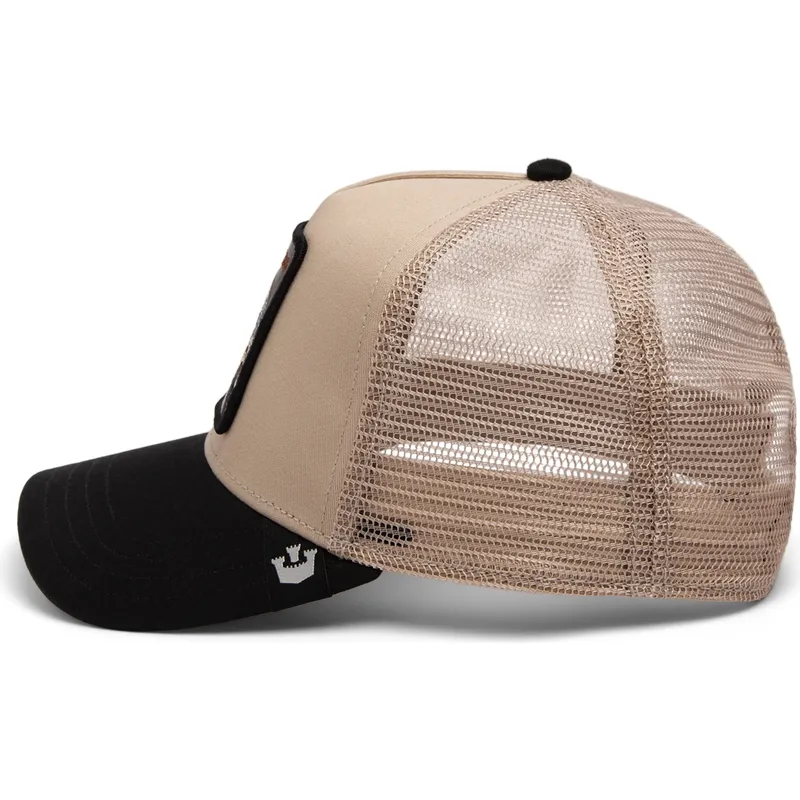 cepice-zaoblena-bezova-snapback-the-vicious-snake-eco-brutalism-the-farm-goorin-bros