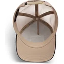 beige-und-schwarze-trucker-kappe-schlange-the-vicious-snake-eco-brutalism-the-farm-von-goorin-bros