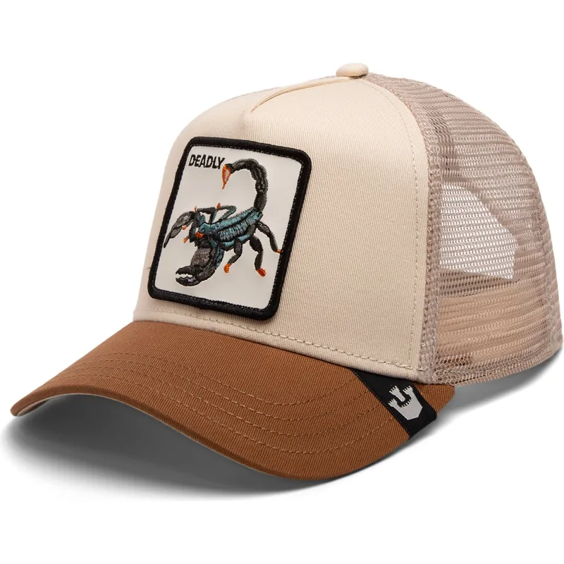 cepice-zaoblena-hneda-snapback-the-deadliest-scorpion-eco-brutalism-the-farm-goorin-bros cepice-zaoblena-hneda-snapback-the-deadliest-scorpion-eco-brutalism-the-farm-goorin-bros