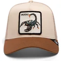 cepice-zaoblena-hneda-snapback-the-deadliest-scorpion-eco-brutalism-the-farm-goorin-bros
