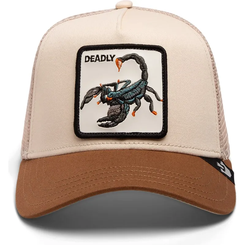 cepice-zaoblena-hneda-snapback-the-deadliest-scorpion-eco-brutalism-the-farm-goorin-bros cepice-zaoblena-hneda-snapback-the-deadliest-scorpion-eco-brutalism-the-farm-goorin-bros