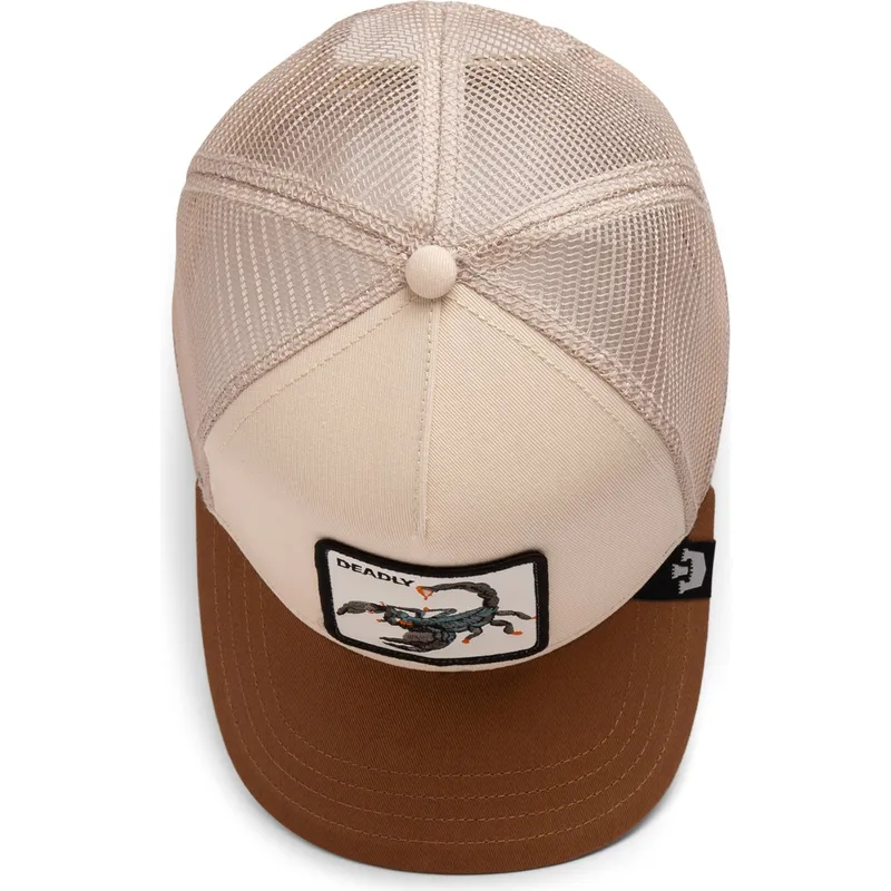 cepice-zaoblena-hneda-snapback-the-deadliest-scorpion-eco-brutalism-the-farm-goorin-bros cepice-zaoblena-hneda-snapback-the-deadliest-scorpion-eco-brutalism-the-farm-goorin-bros