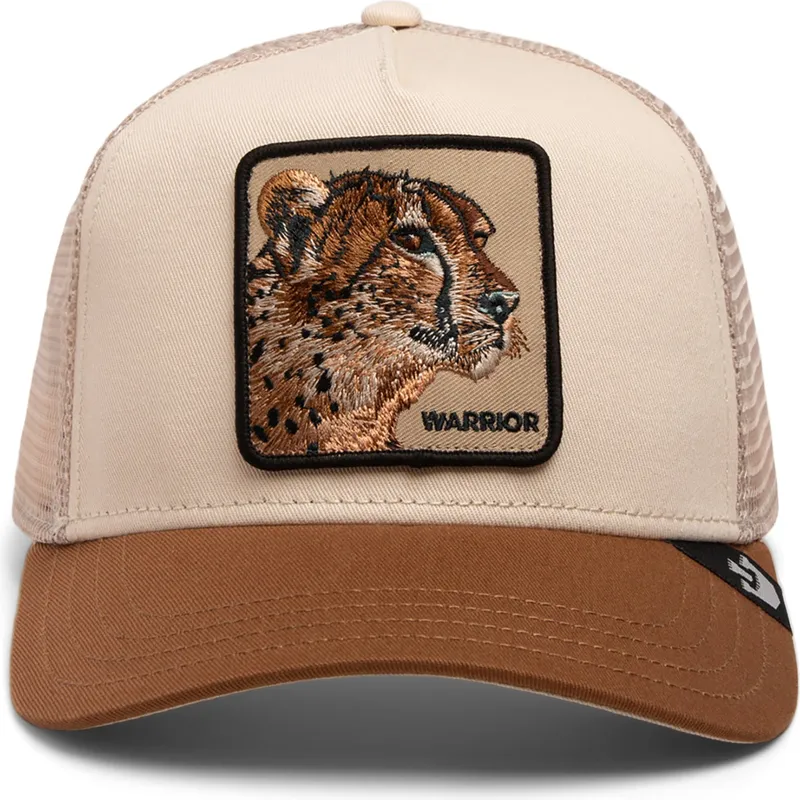 cepice-zaoblena-hneda-snapback-warrior-cheetah-big-cats-the-farm-goorin-bros