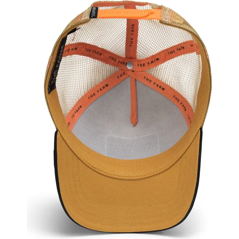 trucker-cap-braun-und-schwarz-tiger-the-wildcat-tiger-big-cats-the-farm-von-goorin-bros