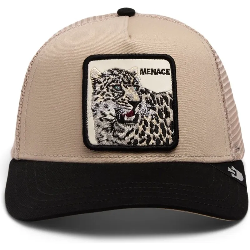 cepice-zaoblena-bezova-snapback-menace-the-snow-leopard-big-cats-the-farm-goorin-bros