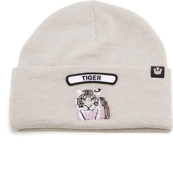 Čepice šedá tigre Soft Rock Tiger Classic Knit The Farm The Farm de Goorin Bros.