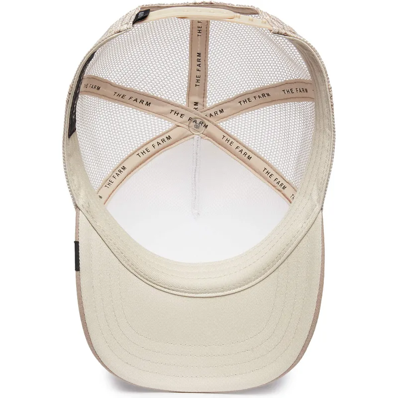 cepice-zaoblena-bezova-snapback-pro-deti-curious-what-s-that-the-farm-goorin-bros