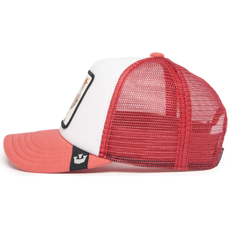 cepice-zaoblena-cervena-snapback-pro-deti-so-silly-the-farm-goorin-bros