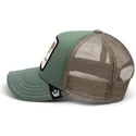 cepice-zaoblena-zelena-snapback-pro-deti-monster-little-tyrant-extinct-the-farm-goorin-bros