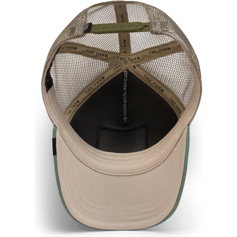 cepice-zaoblena-zelena-snapback-pro-deti-monster-little-tyrant-extinct-the-farm-goorin-bros
