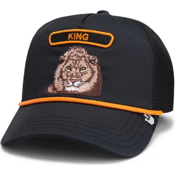 Cap zaoblená black snapback The Farm de Goorin Bros.