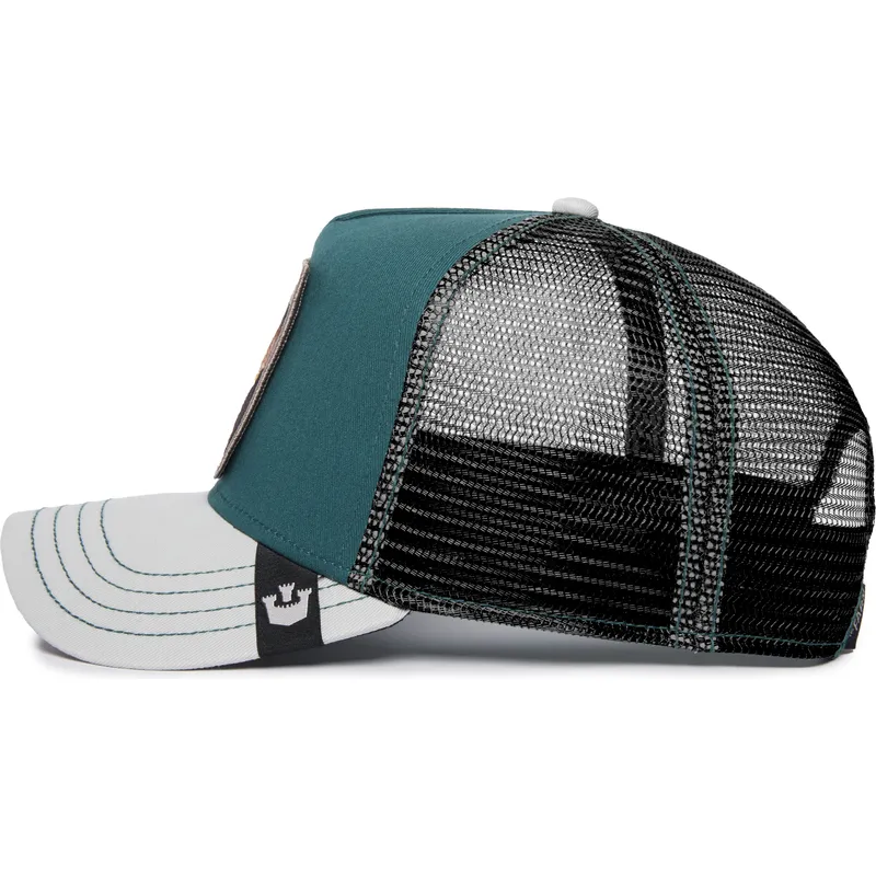 cepice-zaoblena-zelena-snapback-fly-high-eagle-fan-the-farm-goorin-bros