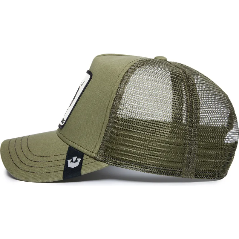 cepice-zaoblena-zelena-snapback-raging-road-rage-truckin-the-farm-goorin-bros