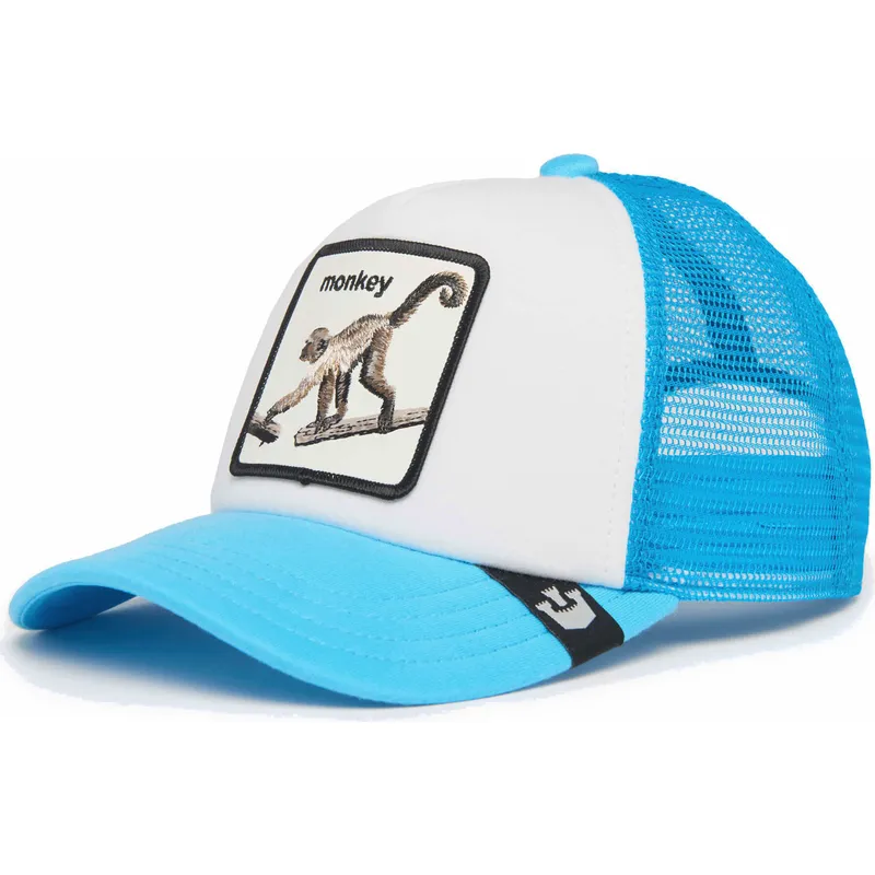 cepice-zaoblena-modra-snapback-pro-deti-monkey-mo-bizness-the-farm-goorin-bros