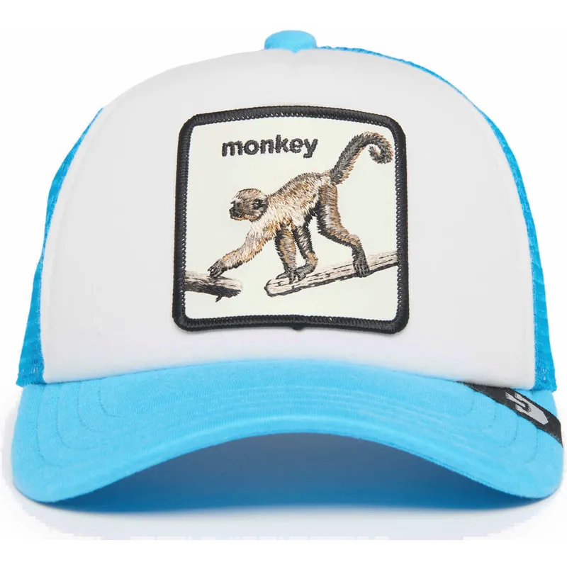 cepice-zaoblena-modra-snapback-pro-deti-monkey-mo-bizness-the-farm-goorin-bros