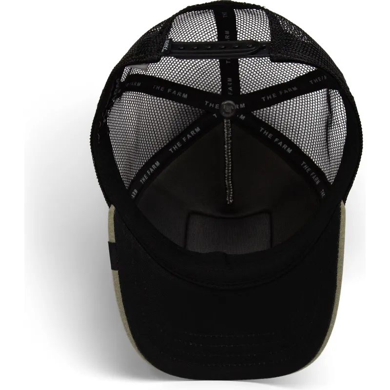 trucker-cap-grun-und-schwarz-fur-jungen-sabelzahne-fierce-cat-teefs-extinct-the-farm-von-goorin-bros