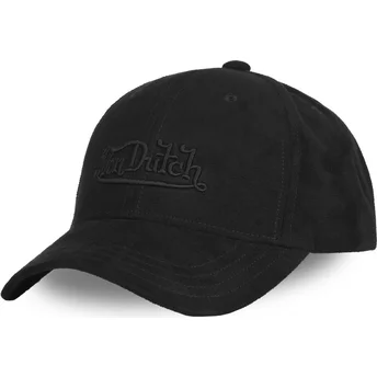Čepice zaoblená černá nastavitelný pásek SUE NR Von Dutch