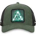 cepice-zaoblena-zelena-snapback-relikvie-smrti-harry-potter-capslab