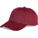 cepice-zaoblena-cervena-nastavitelny-cotton-chino-classic-sport-polo-ralph-lauren