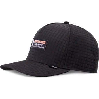 Svart böjd snapbackkeps Sunday Coffee RipStop från Djinns