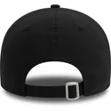 schwarze-verstellbare-curved-cap-9forty-check-infill-der-new-york-yankees-mlb-von-new-era