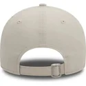 beige-verstellbare-curved-cap-mit-violettem-logo-9forty-repreve-mini-logo-der-new-york-yankees-mlb-von-new-era
