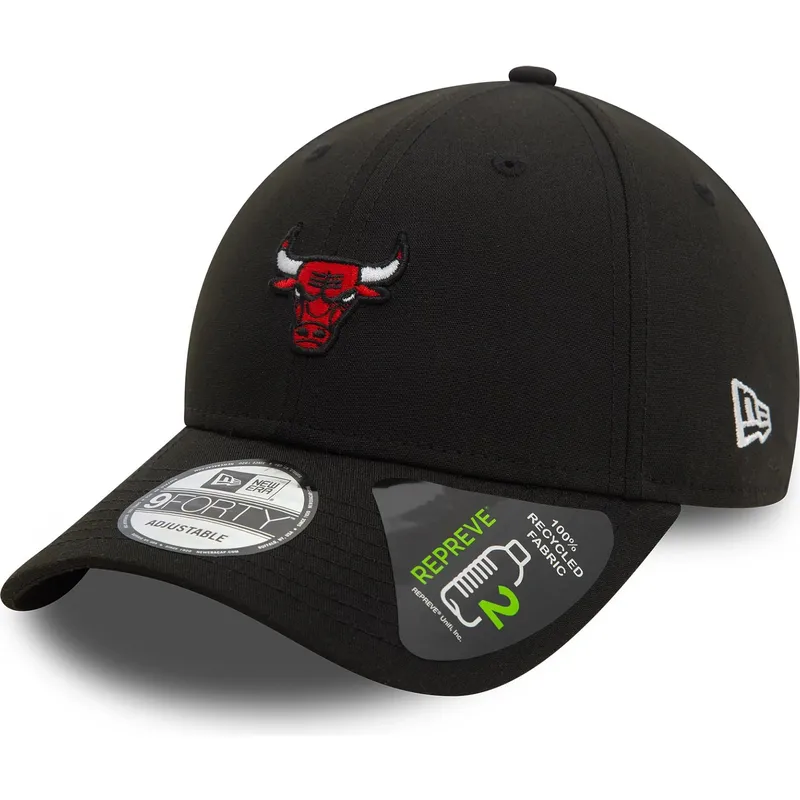 cepice-zaoblena-cerna-nastavitelny-9forty-repreve-mini-chicago-bulls-nba-new-era