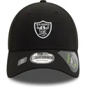 verstellbare-schwarze-9forty-repreve-kappe-mit-gebogenem-schirm-und-mini-logo-der-las-vegas-raiders-nfl-von-new-era