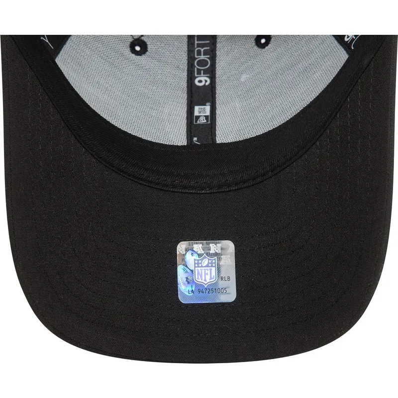 cepice-zaoblena-cerna-nastavitelny-9forty-repreve-mini-las-vegas-raiders-nfl-new-era