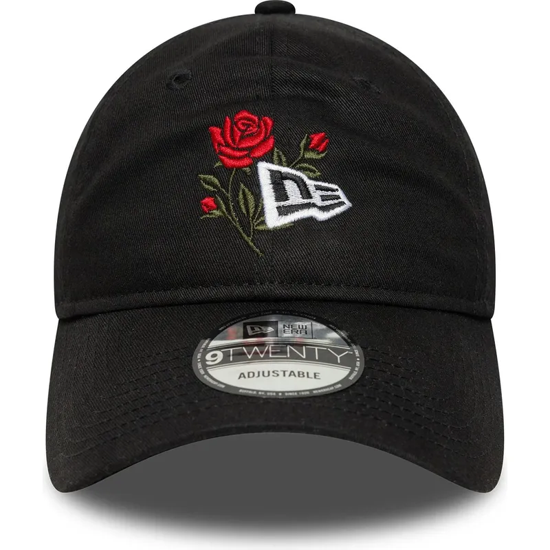 cepice-zaoblena-cerna-nastavitelny-9twenty-rose-icon-new-era