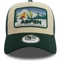 cepice-zaoblena-zelena-snapback-a-frame-ski-patch-aspen-ciudades-y-playas-new-era