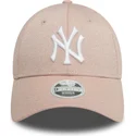 cepice-zaoblena-ruzova-nastavitelny-9forty-glitter-new-york-yankees-mlb-new-era