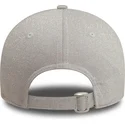 new-era-new-york-yankees-mlb-9forty-glitter-verstellbare-graue-damenkappe-mit-gebogenem-schirm