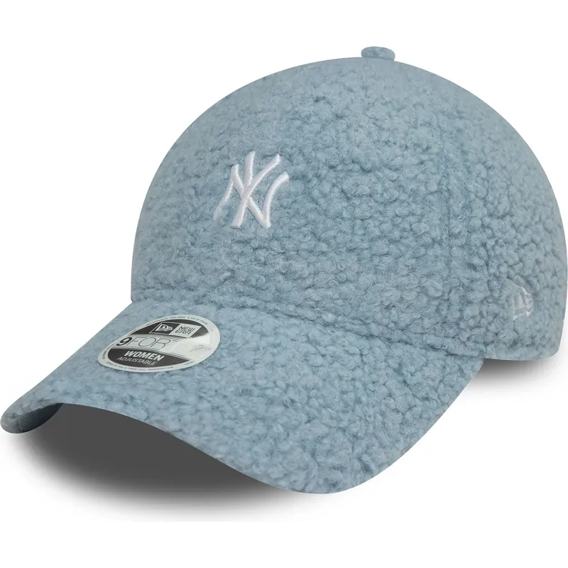 justerbar-ljusbla-damkeps-med-bojd-skarm-9forty-borg-new-york-yankees-mlb-fran-new-era