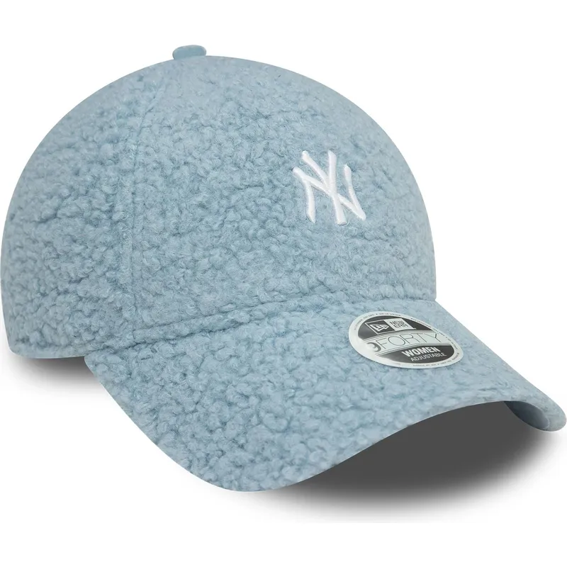 justerbar-ljusbla-damkeps-med-bojd-skarm-9forty-borg-new-york-yankees-mlb-fran-new-era