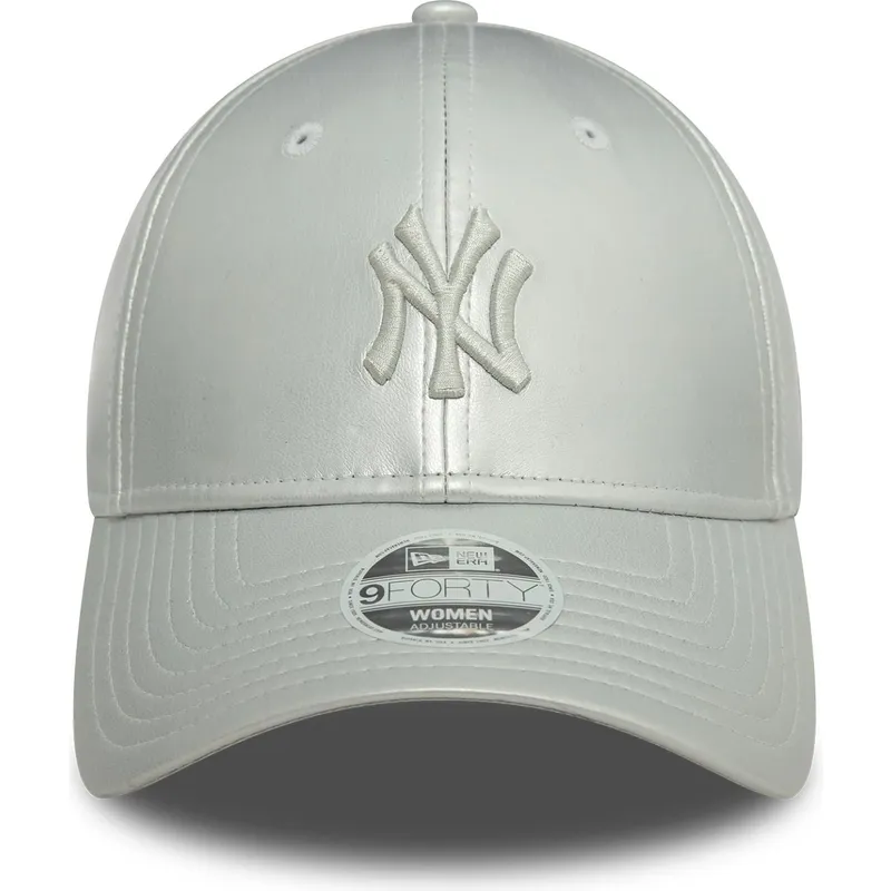 cepice-zaoblena-seda-nastavitelny-plateada-plateado-9forty-midi-pu-new-york-yankees-mlb-new-era