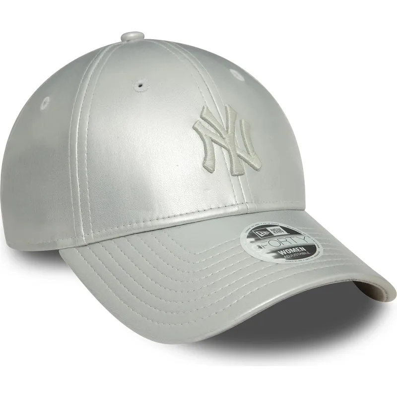 cepice-zaoblena-seda-nastavitelny-plateada-plateado-9forty-midi-pu-new-york-yankees-mlb-new-era