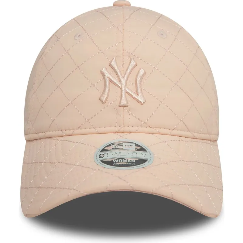 cap-zaoblena-pink-adjustable-strap-9twenty-padded-new-york-yankees-mlb-new-era cap-zaoblena-pink-adjustable-strap-9twenty-padded-new-york-yankees-mlb-new-era