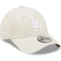 cap-zaoblena-beige-adjustable-strap-9forty-league-essential-los-angeles-dodgers-mlb-new-era