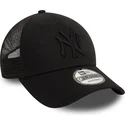 new-era-black-logo-9forty-home-field-new-york-yankees-mlb-black-adjustable-trucker-hat