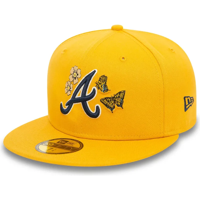 cepice-rovna-zluta-prilehava-59fifty-icon-atlanta-braves-mlb-new-era