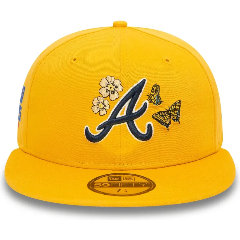 cepice-rovna-zluta-prilehava-59fifty-icon-atlanta-braves-mlb-new-era