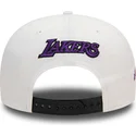 cepice-rovna-cerna-snapback-9fifty-white-crown-patch-los-angeles-lakers-nba-new-era