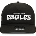 philadelphia-eagles-nfl-new-era-9fifty-a-frame-coaches-schwarze-snapback-kappe