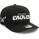 philadelphia-eagles-nfl-new-era-9fifty-a-frame-coaches-schwarze-snapback-kappe