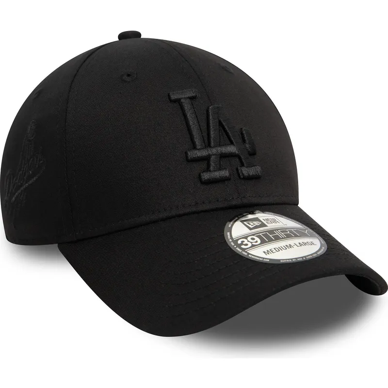 cepice-zaoblena-cerna-prilehava-39thirty-monochrome-los-angeles-dodgers-mlb-new-era