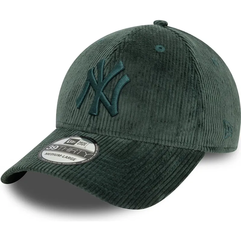 cepice-zaoblena-zelena-prilehava-39thirty-cord-new-york-yankees-mlb-new-era